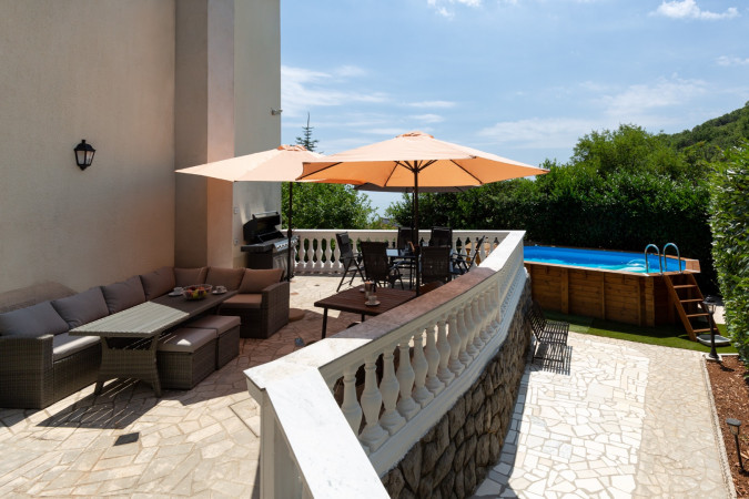 Exterior View, Villa DaMa – Apartments for Rent near Opatija, Croatia Opatija